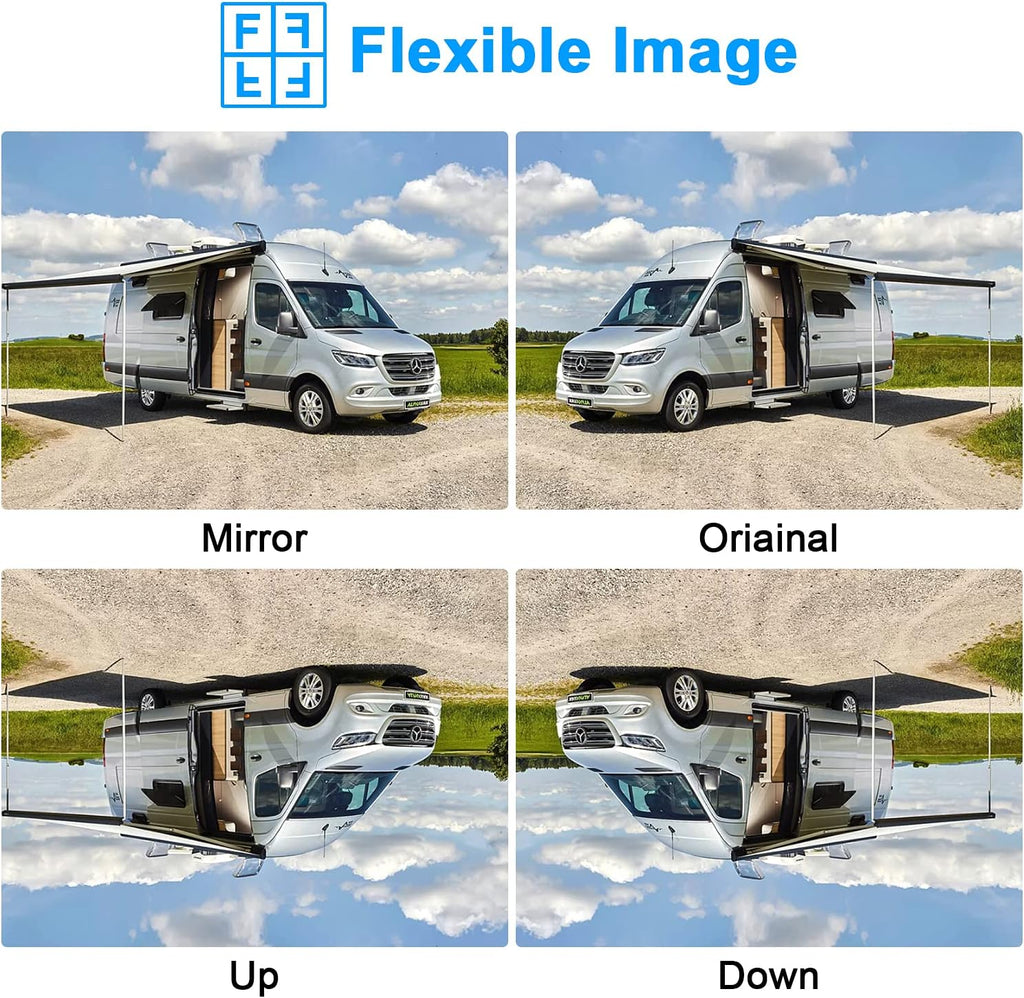 HD 1080P Wireless Backup Camera with 5 Inch Split Screen M112046