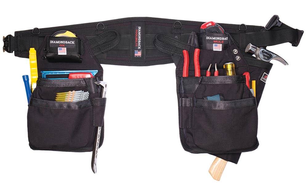 Black Carpenter Tool Belt Y90239