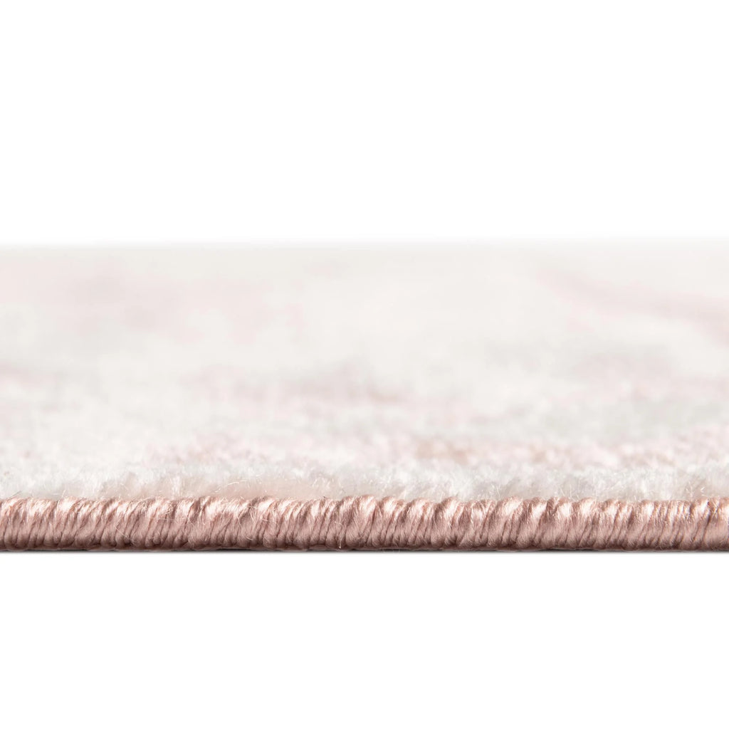 Oval Dusty Rose Low Rug P66678