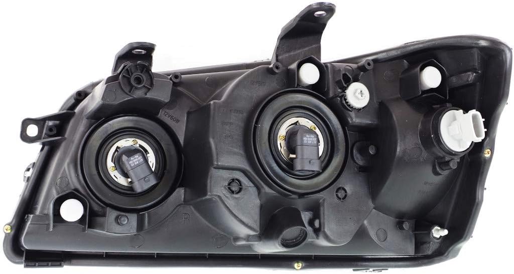 Headlight Assembly for Toyota Highlander 2001 2002 2003 Passenger Side V8427
