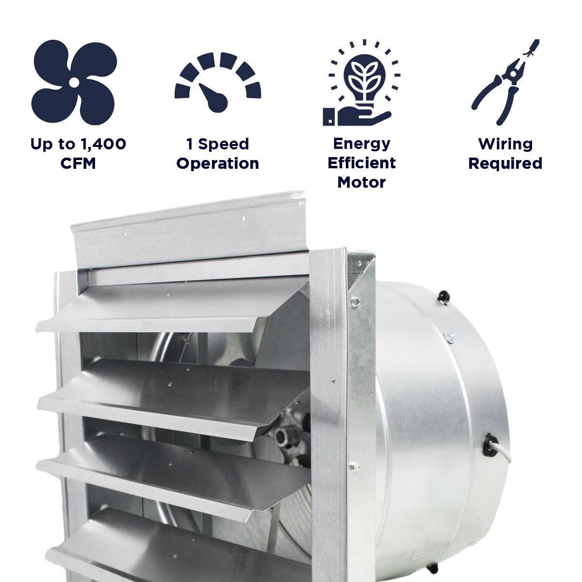 14-in Heavy Duty Exhaust Fan D28040