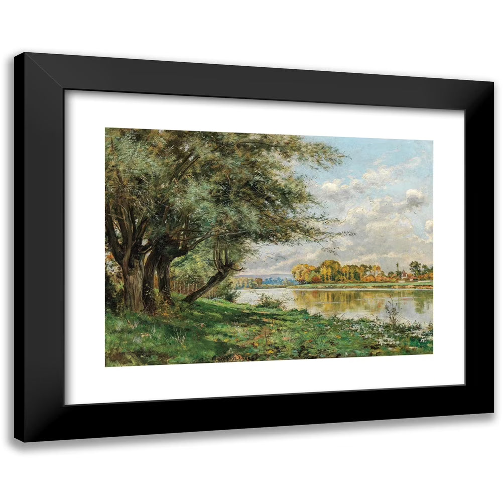 Black Modern Framed Museum Art Print W772