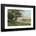 Black Modern Framed Museum Art Print W772