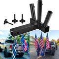 Hitch Mount Flag Pole Holder for 2 Hitch Receivers N8604