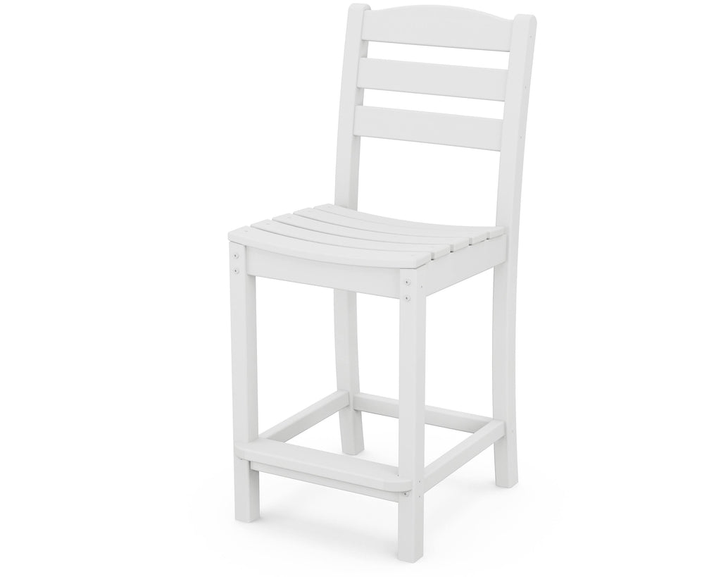 White Counter Side Chair S301