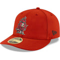 Red Tampa Bay Buccaneers Low Profile Fitted Hat M6620