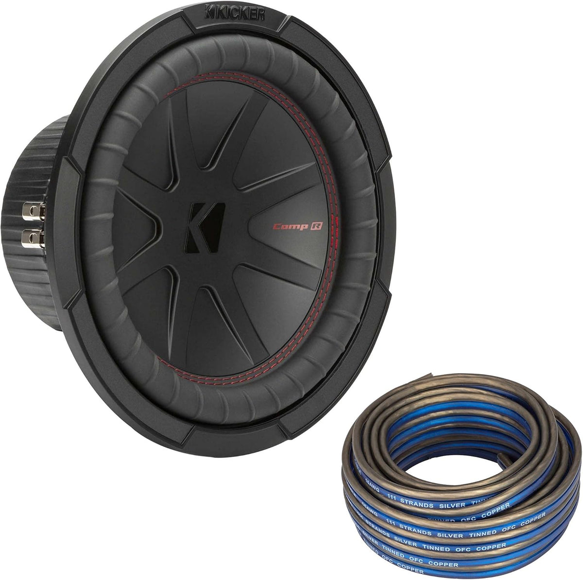 10" Subwoofer, DVC, 2-ohm V6382