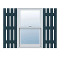Midnight Blue Vinyl Board-n-Batten Shutters G954