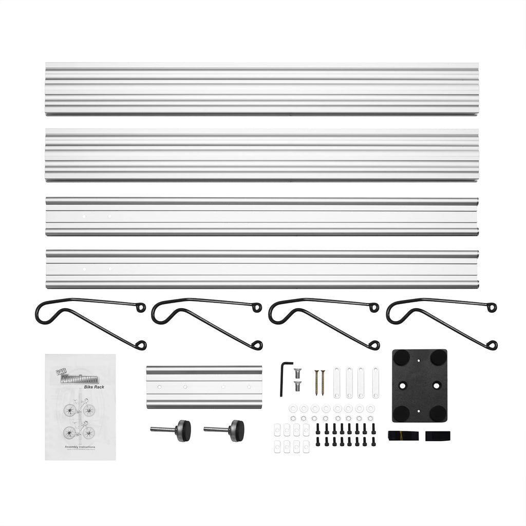 Aluminum Bike Stand Bicycle Rack Holds Two Bicycles R793098