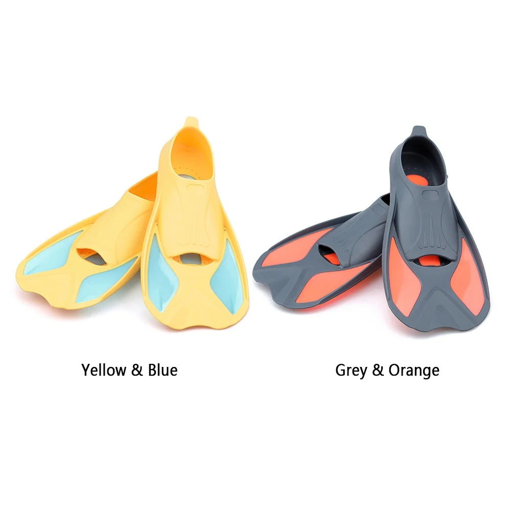 Kids Short Swim Fins for Snorkeling Training A9945