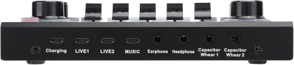Bluetooth Sound Card Audio Mixer with Voice Change X8405
