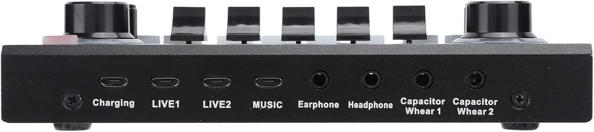 Bluetooth Sound Card Audio Mixer with Voice Change X8405