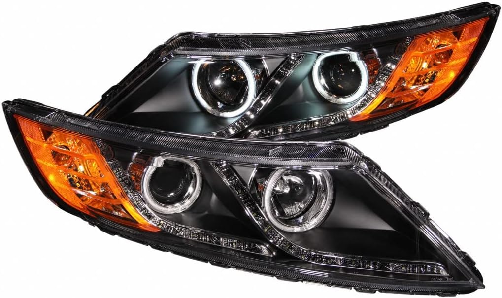 Projector Headlights with Halo Black U3928
