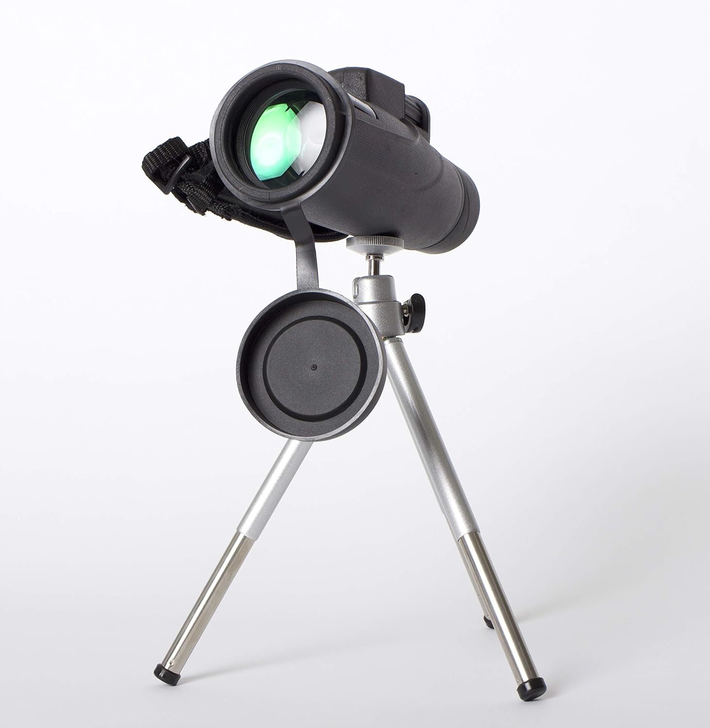 Monocular Telescope with Phone Adapter and Mini Tripod E147398