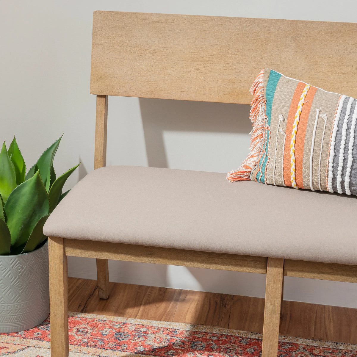 Gray Wash Dining Bench X352589