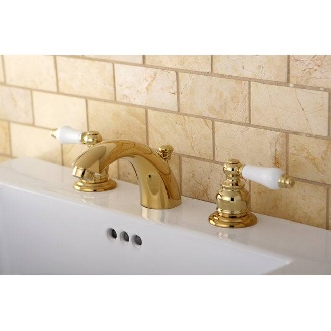 Polished Chrome Mini-Widespread Bathroom Faucet R203