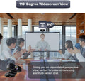 Webcam 1080p HD USB with Privacy Shutter and Tripod Stand, Pack of 2 K970589