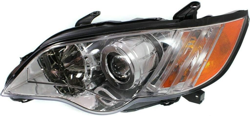 Passenger Side Headlight for Subaru Legacy 2008 2009 G250166
