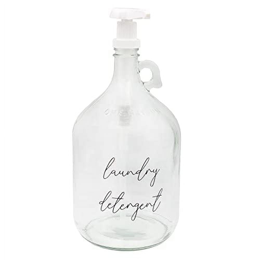 Glass Pump Bottle Soap Dispenser A396