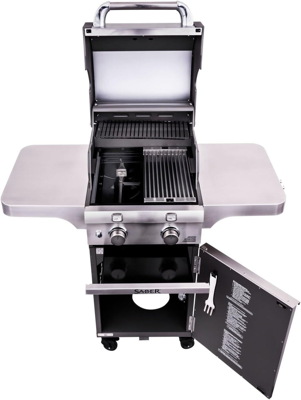 Stainless 2-Burner Grill K7840