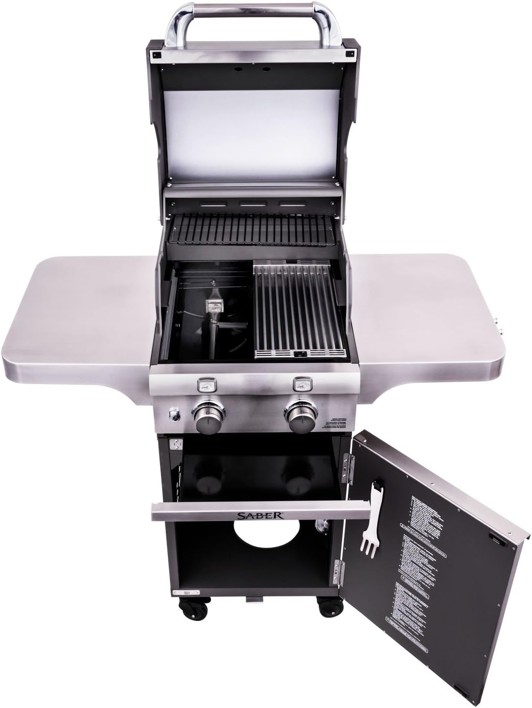 Stainless 2-Burner Grill K7840