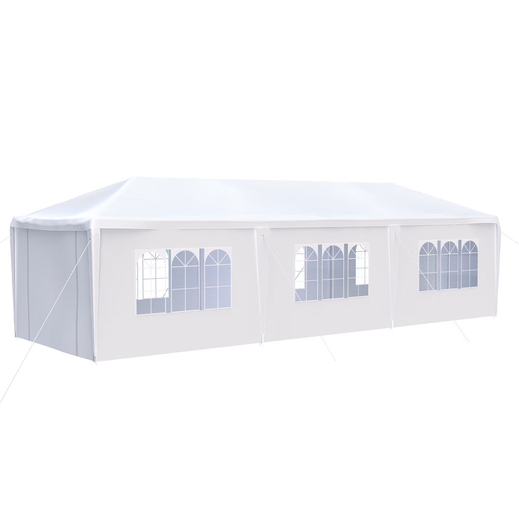 10x30' Outdoor Canopy Tent with 8 Removable Sidewalls M6589