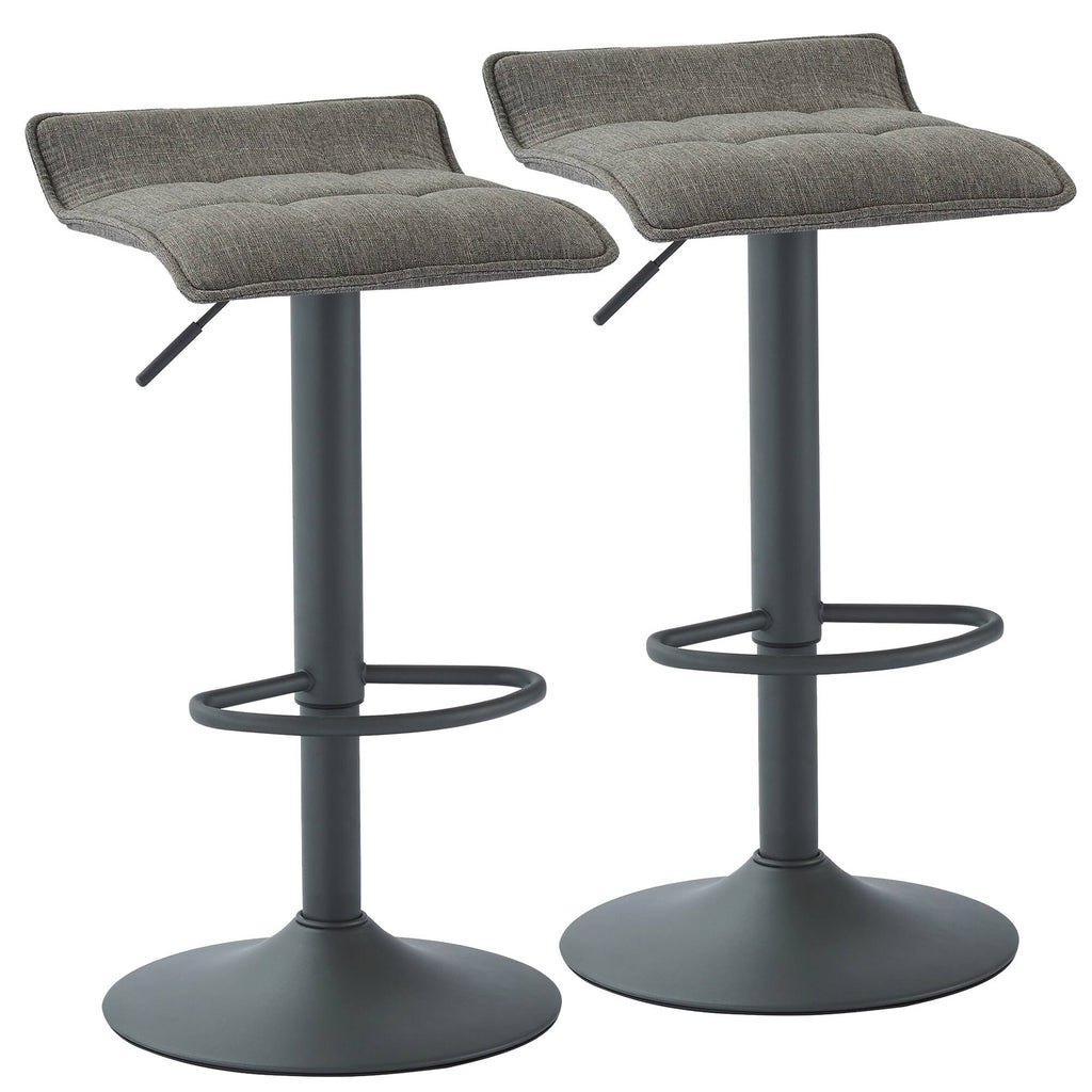 Grey Air Lift Stool, Set of 2 F567197