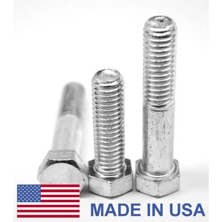 3/4 inch-16 x 4 inch Fine Thread Grade 5 Hex Cap Screw, Medium Carbon Steel Zinc Plated Pk 5 L714