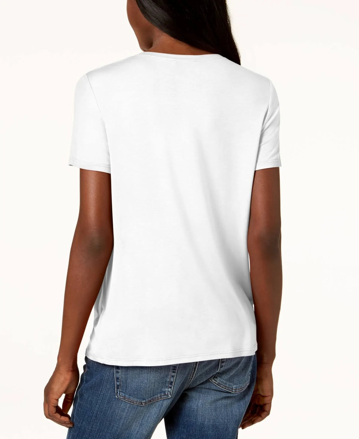 Black Crewneck Tee Q1856