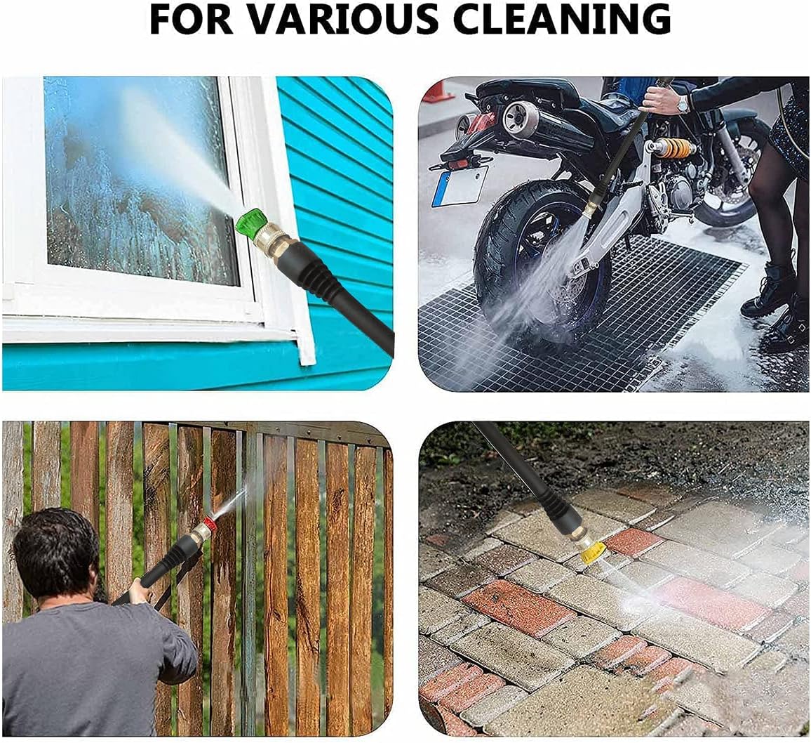 Electric Pressure Washer 3200 PSI 2.6 GPM Power Washer with Nozzles Foam Cannon S517655