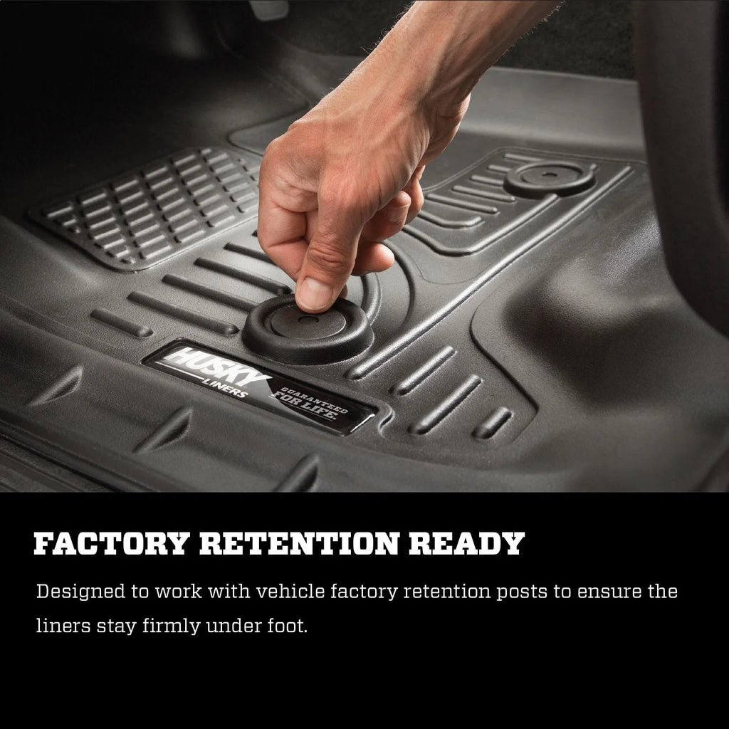 Black Front & 2nd Seat Floor Liners P79966
