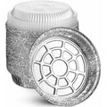 Aluminum Foil Pans with Clear Lids Disposable Containers (500) Z72757