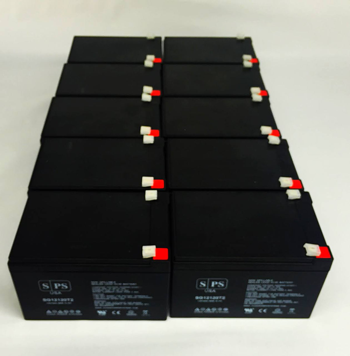 12V 12Ah Replacement Battery (10 Pack) N9240