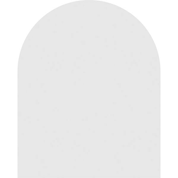 Round Top Surface Mount PVC Gable Vent U201