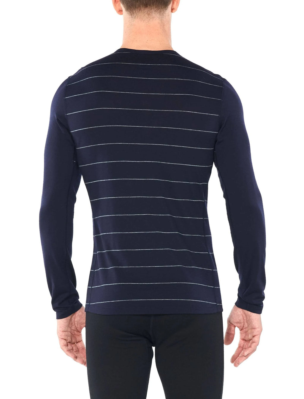 Midnight Navy Men's 200 Oasis LS Crewe V252402