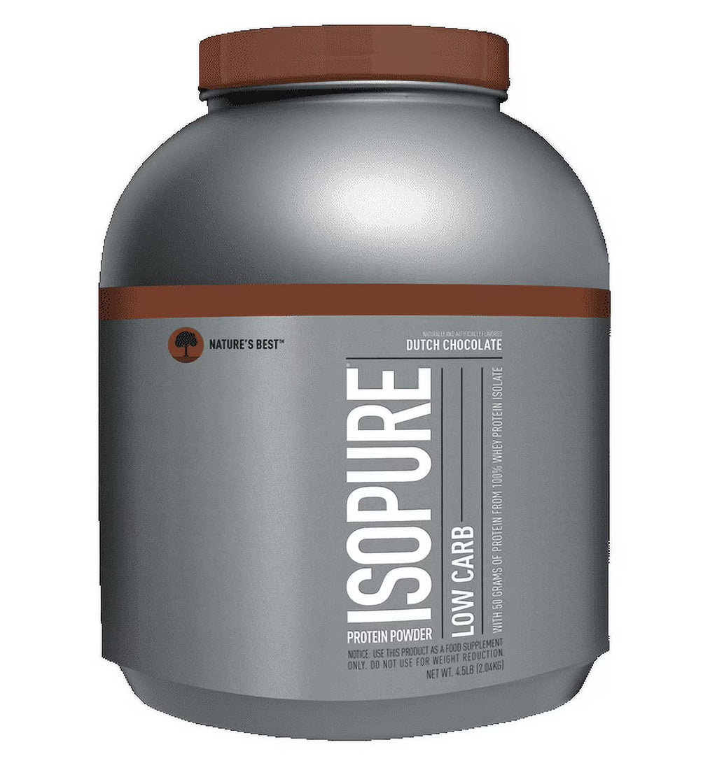 Chocolate Low Carb Protein Powder, 25g Protein, 4.5lb X70489