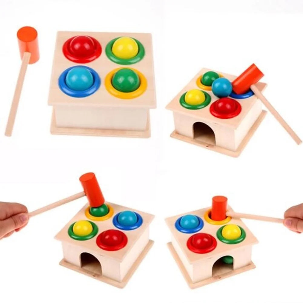 Wooden Hammer Balls Educational Toy K806193
