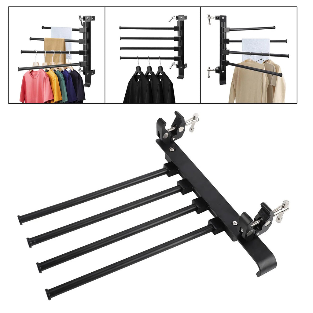 Aluminum Alloy Portable Drying Rack for RV Bathroom Trailer Q93086