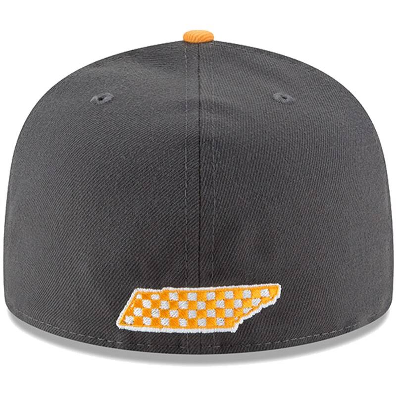 Gray Tennessee Volunteers NCAA Fitted Hat Z922858