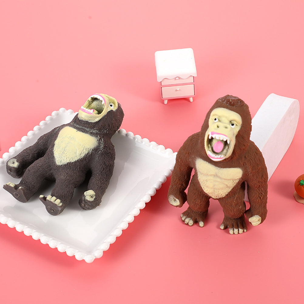 2 PCS Stretchy Chimpanzee Monkey Toys E827156