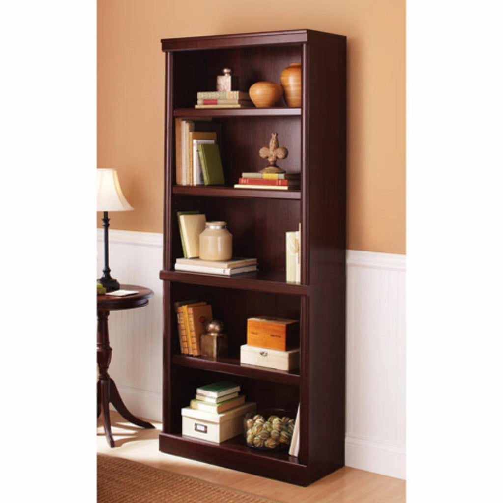 5-Shelf Bookcase Cherry W1014