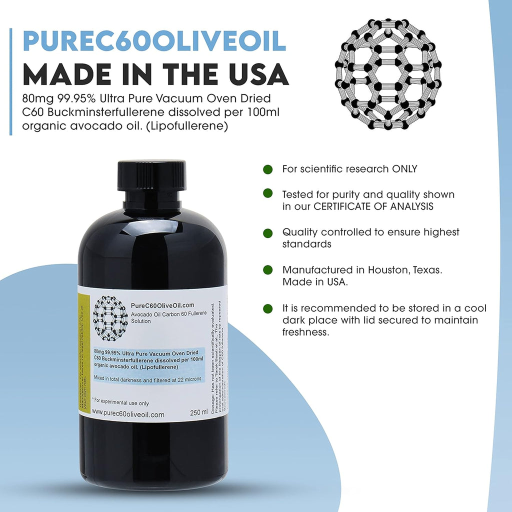 C60 Avocado Oil 250ml / 8.5 Fl Oz N778517