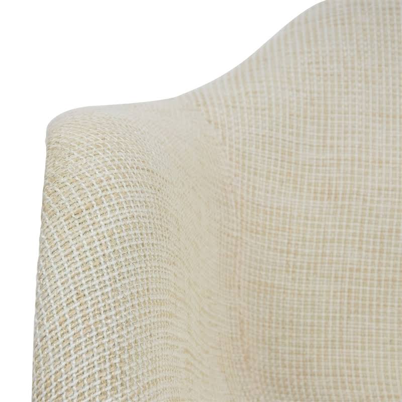 Beige Fabric Accent Chair F7649