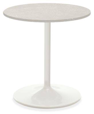 Modern Aria Round Table 27 Diameter in Grey C9418