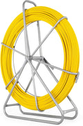 Fiberglass Fish Tape 6MM 656FT with Steel Reel Stand M111277