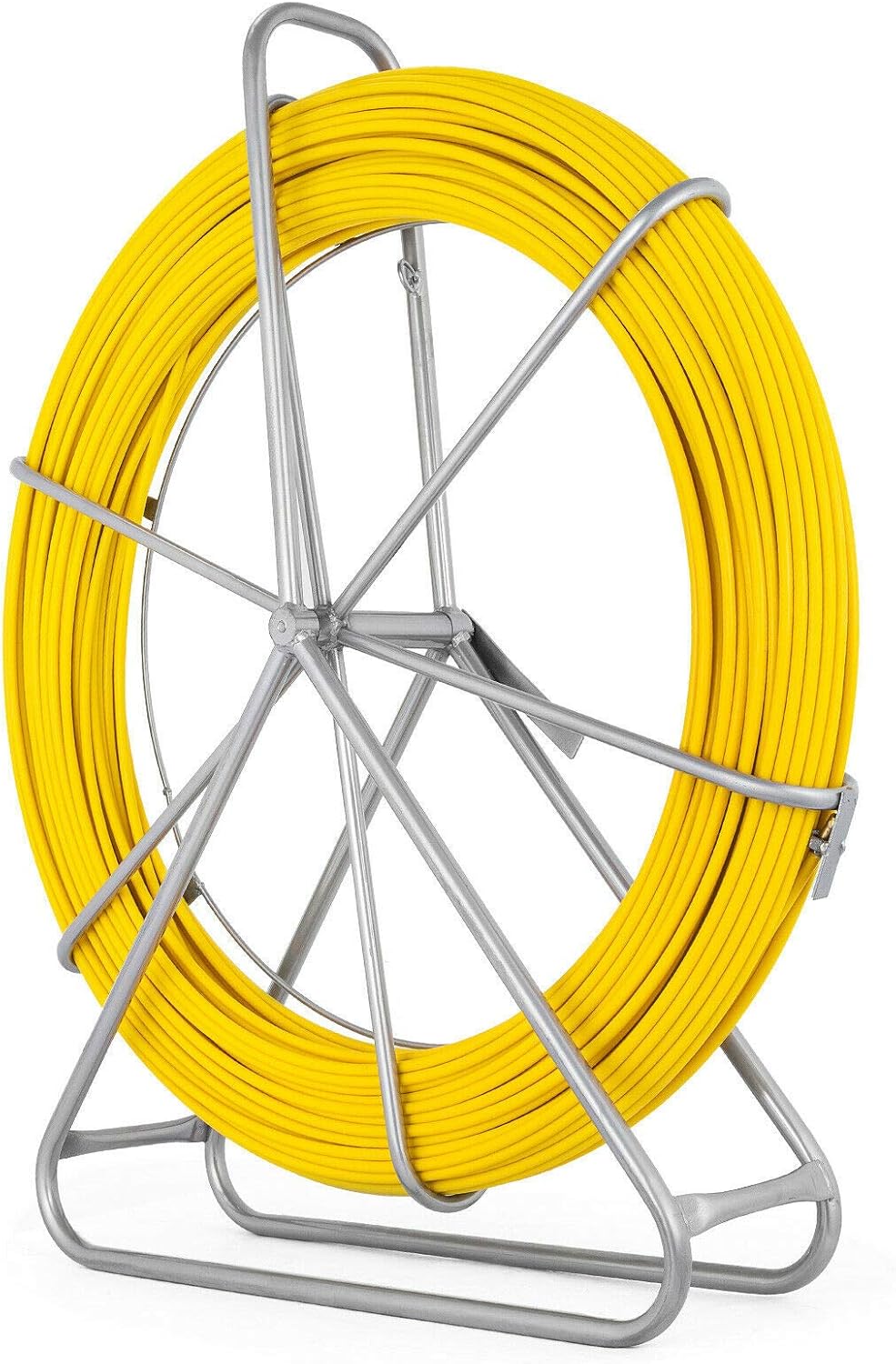 Fiberglass Fish Tape 6MM 656FT with Steel Reel Stand M111277