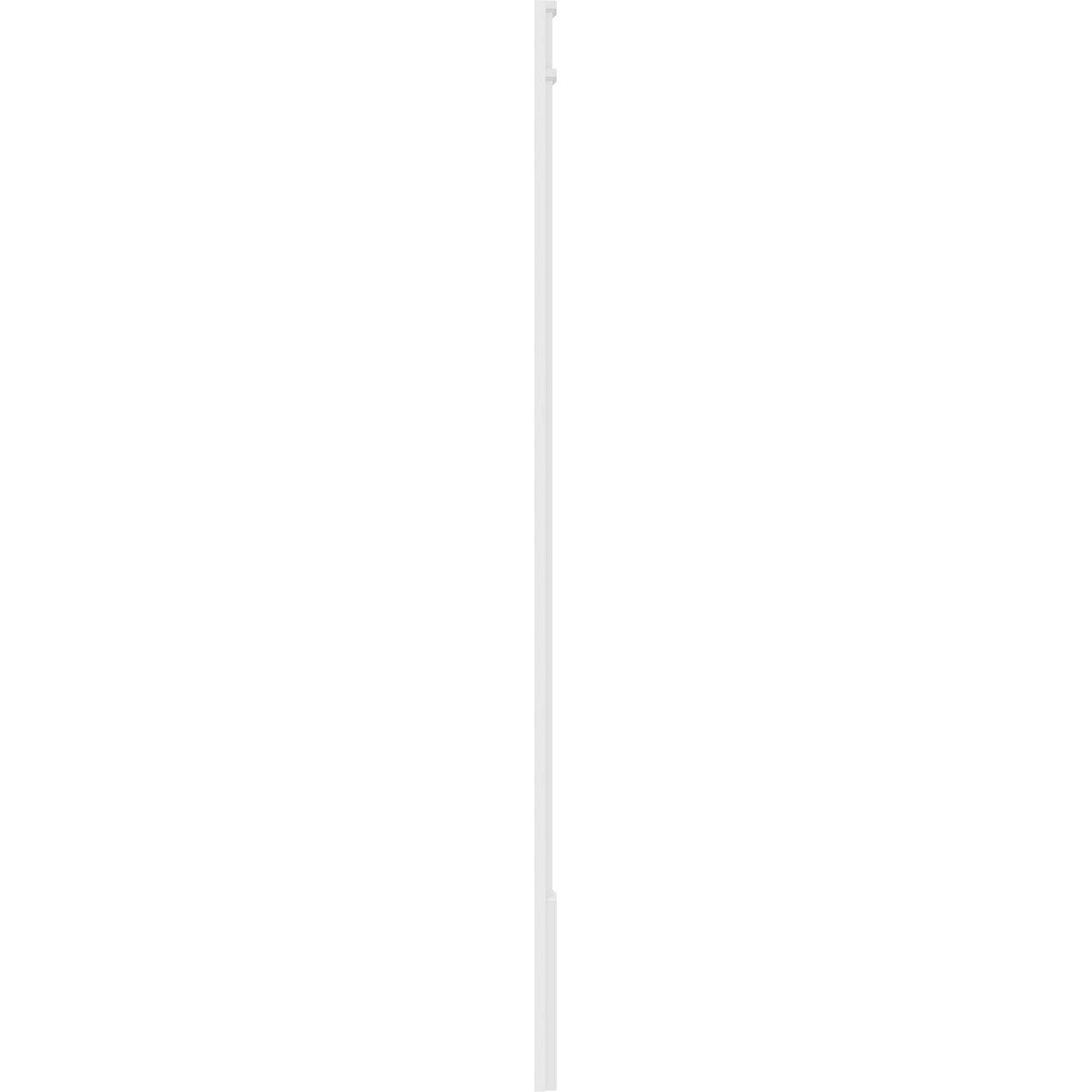 Plain PVC Pilaster with Capital and Base (Pair) R16729