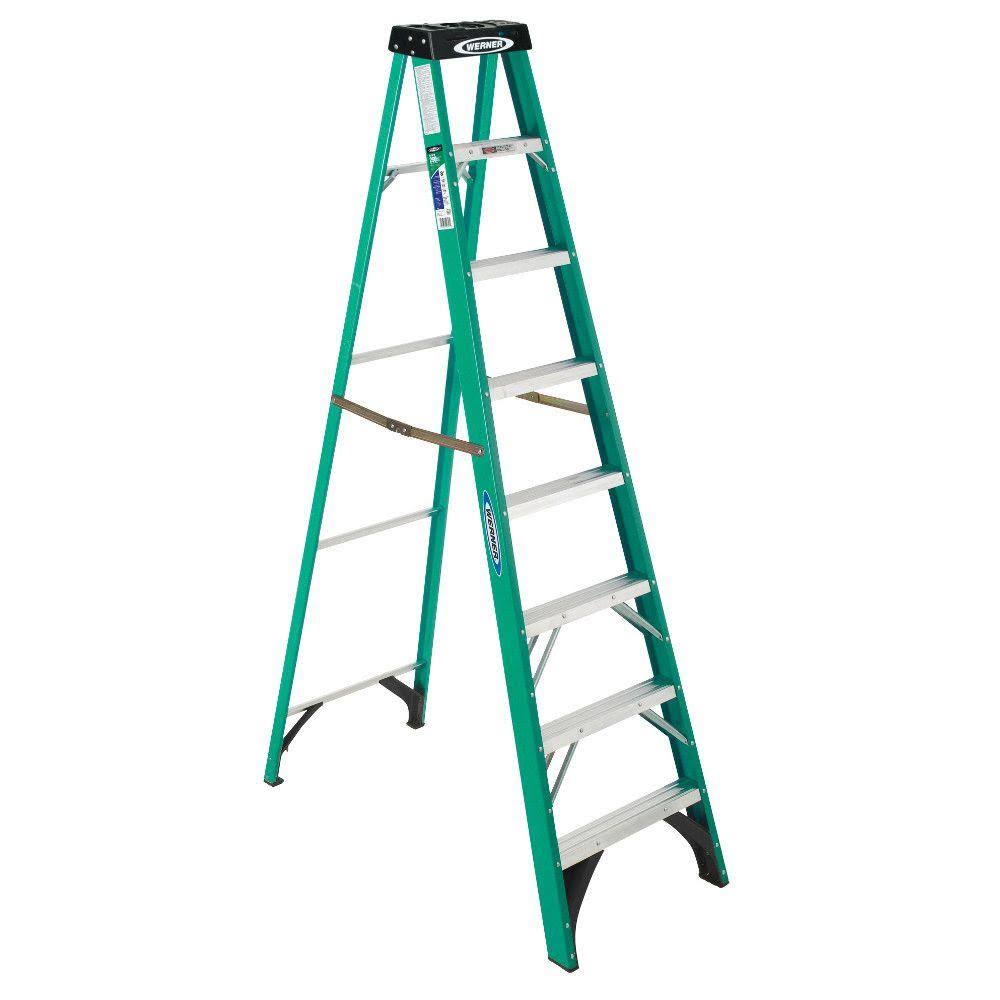 8 ft. Fiberglass Step Ladder N8102