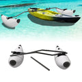 Kayak Outrigger Kit with PVC Inflatable Pontoon Stabilizer O91439