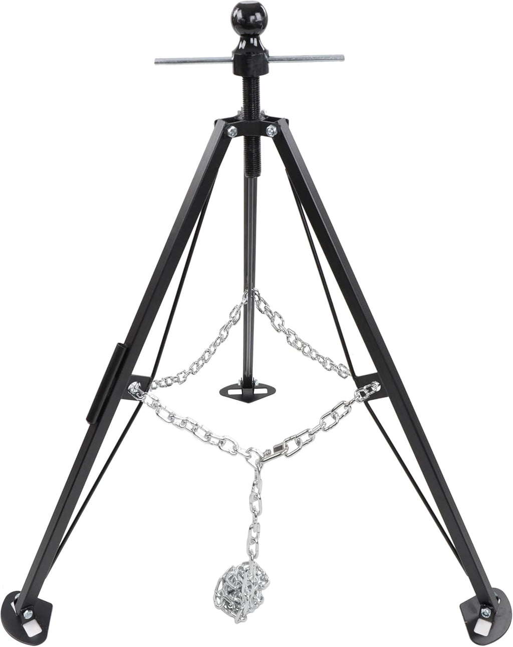 Gooseneck RV Stabilizer Tripod 2-5/16in Ball Joint 7500lb Cap 5th Wheel Adjustable Jack T84979